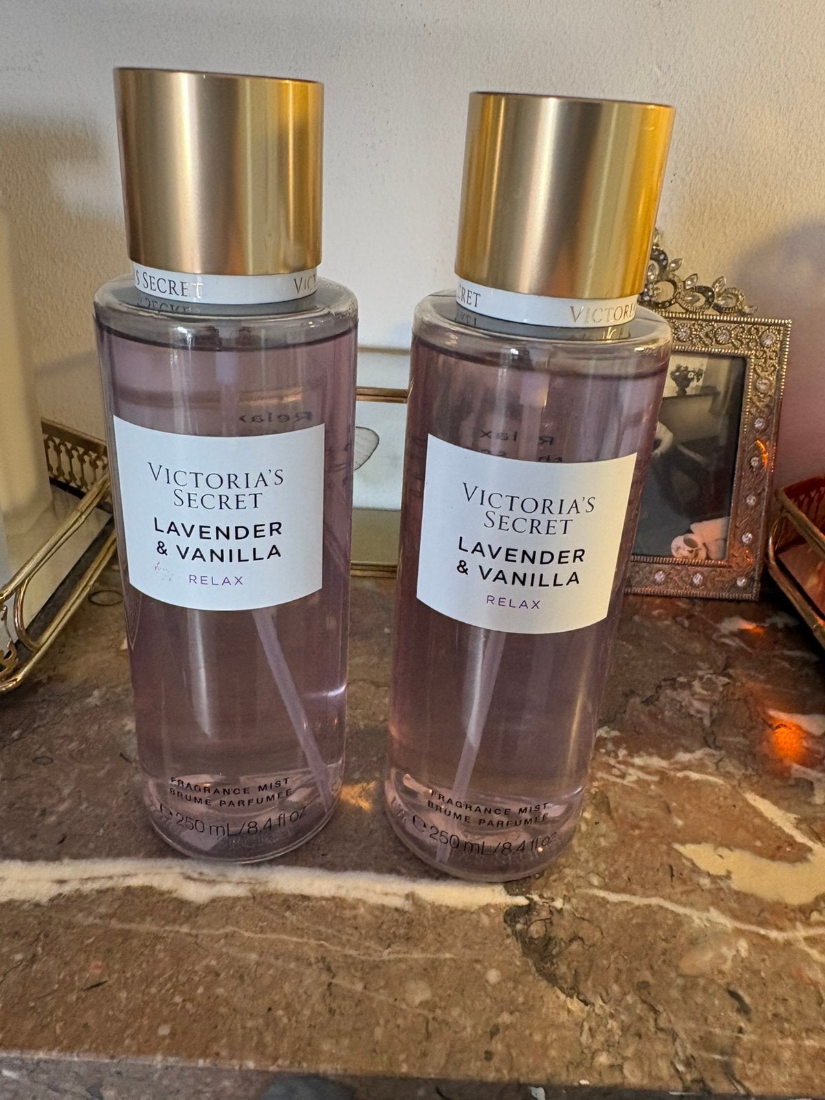 Discontinued Victorias secret Lavender & vanilla relax, Ophalen of Verzenden, Gebruikt
