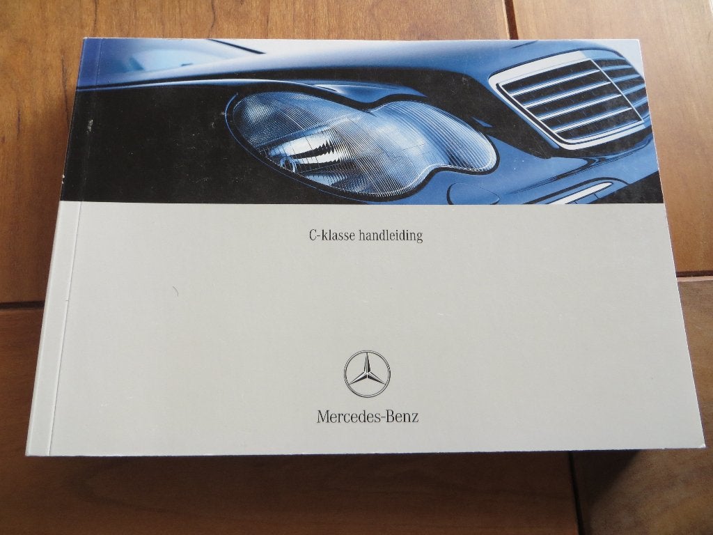Instructieboek Mercedes-Benz C-klasse W203 + Combi +AMG 2002, Auto diversen, Ophalen of Verzenden