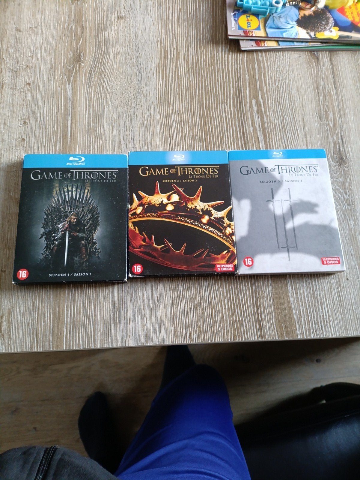 Games of Thrones seizoen 1,2 en 3, Vanaf 12 jaar, Ophalen of Verzenden, Zo goed als nieuw, Actie en Avontuur