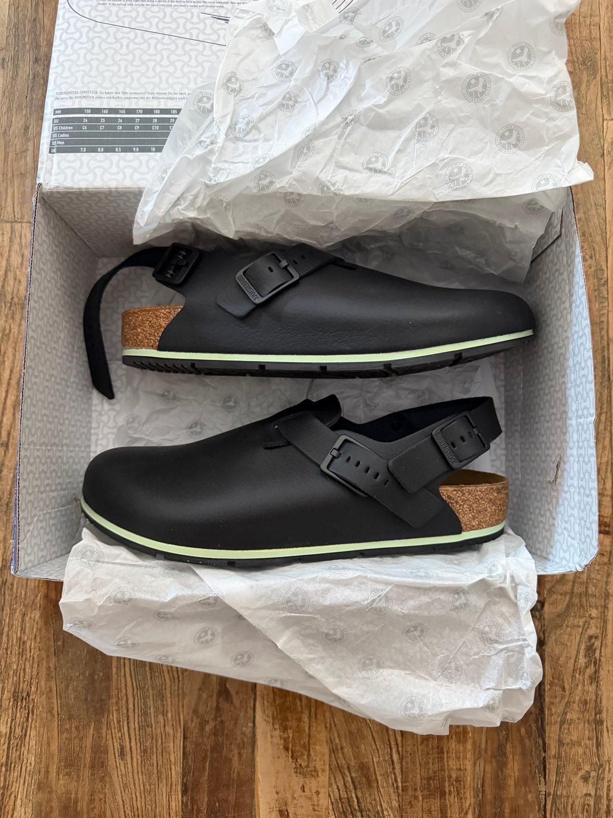 Birkenstock Tokio pro, Ophalen, Klompen, Zwart, Nieuw