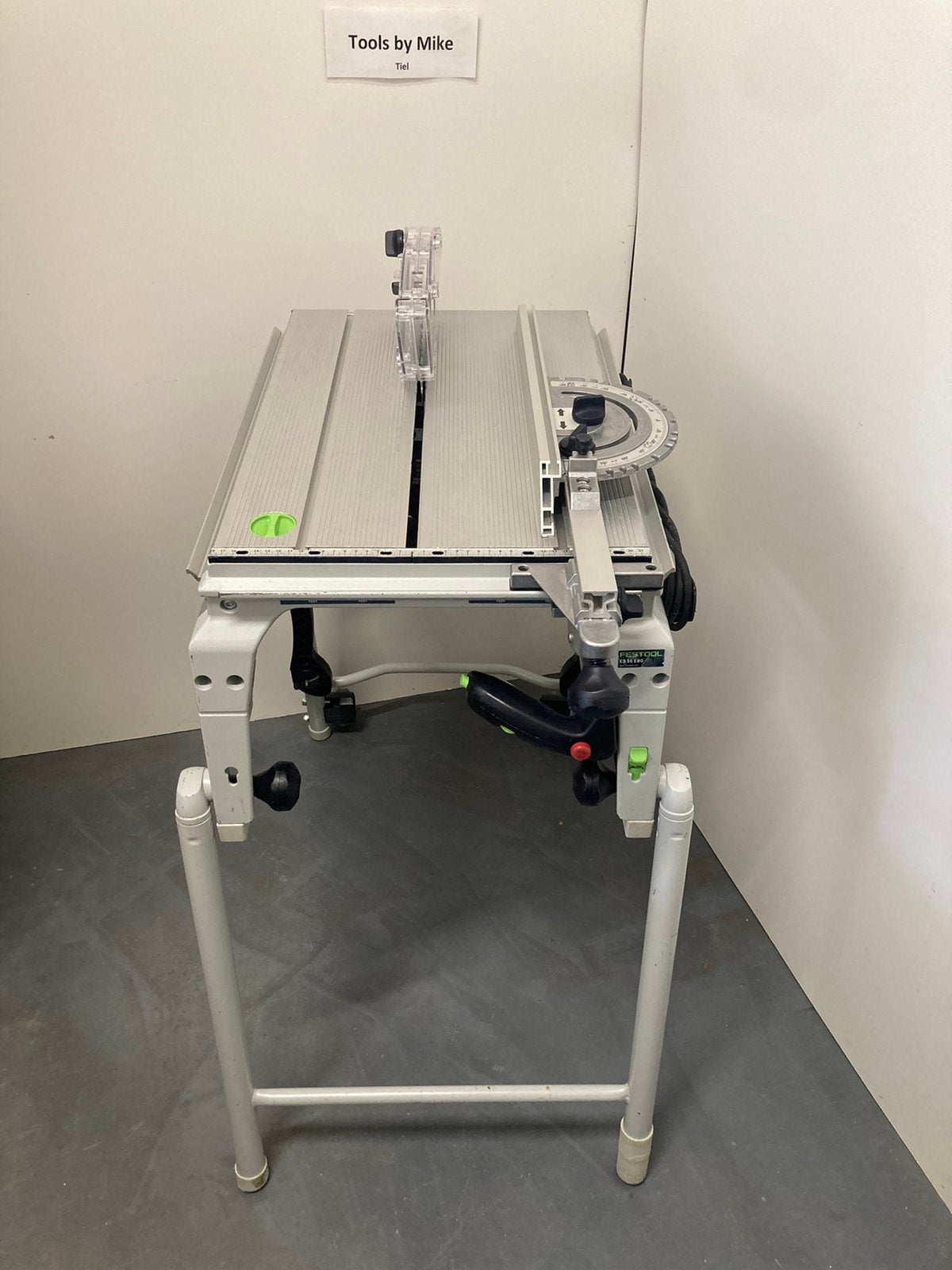 Festool cs50ebg zaagtafel/trekzaag, Doe-het-zelf en Verbouw, Gereedschap | Zaagmachines, Ophalen, Cirkelzaag, Zo goed als nieuw