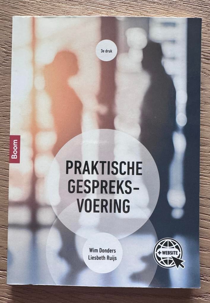 Praktische Gespreksvoering - 3e druk, Boeken, Studieboeken en Cursussen, Ophalen of Verzenden, Gamma, Zo goed als nieuw, HBO