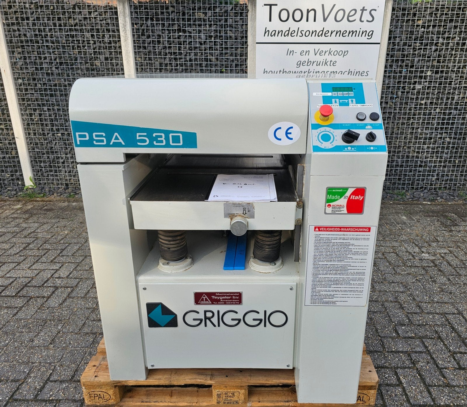 Vandiktebank Griggio Type PSA530, Ophalen, Gebruikt