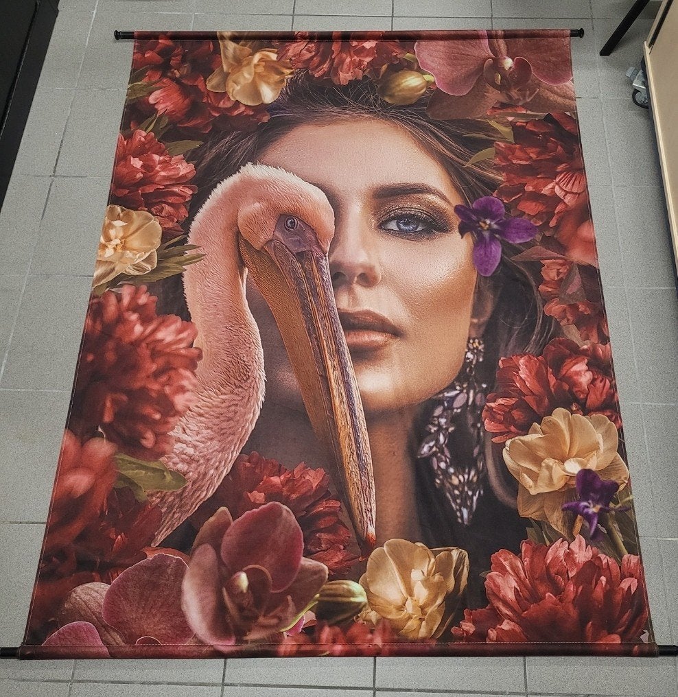 Stijlvolle wandkleden 140x170 cm - Diverse designs, Huis en Inrichting, Meerkleurig, Ophalen of Verzenden, Zo goed als nieuw, Wandkleed
