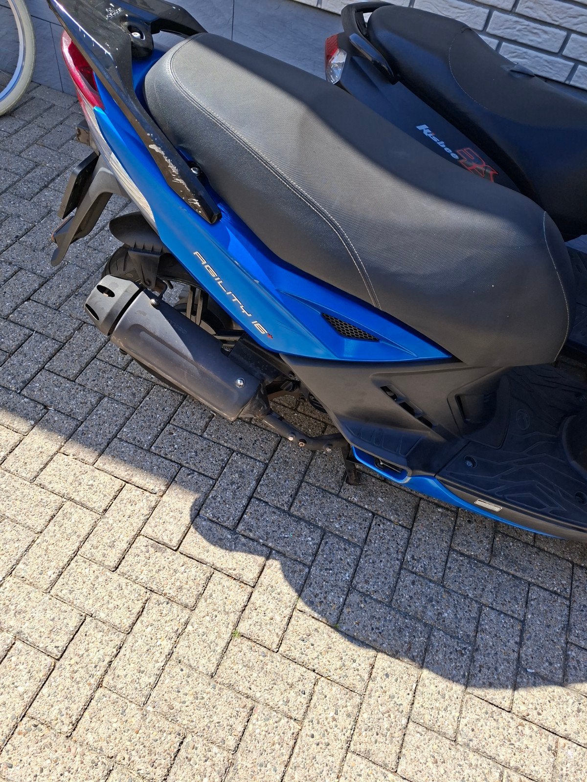 Kymco Agility 16+ Scooter - Blauw, Gebruikt, Maximaal 45 km/u, Ophalen of Verzenden, Agility