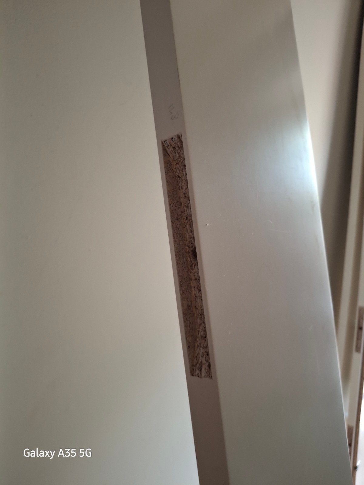 interlubke zwevende design planken 250 x 25 cm, Ophalen, Gebruikt
