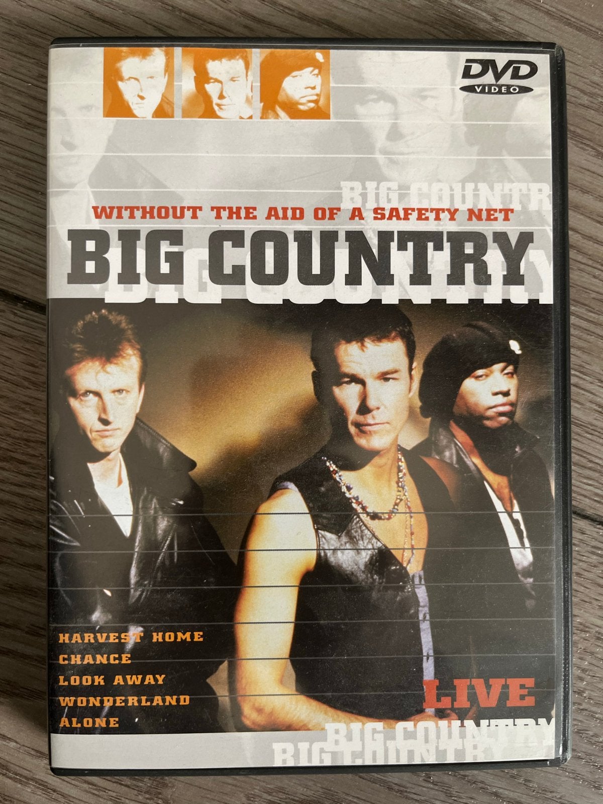 Big Country - Without The Aid Of A Safety Net Live DVD, Cd's en Dvd's, Alle leeftijden, Ophalen of Verzenden, Concert, Inclusief doosje
