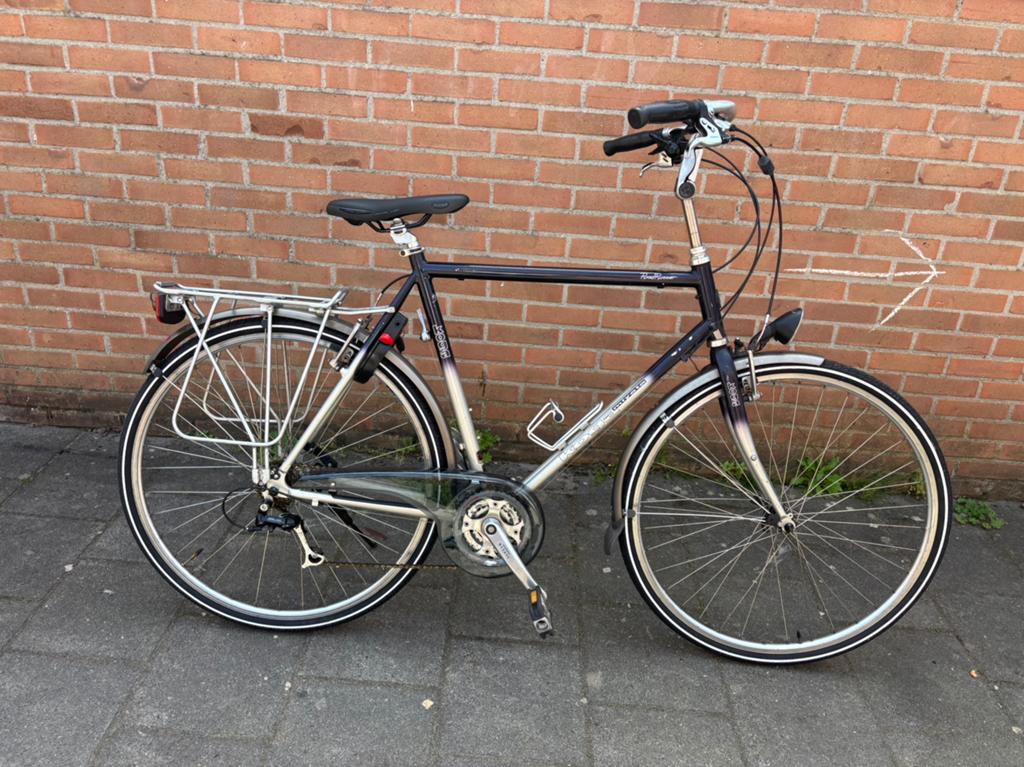 Te koop herenfiets van Koga Miyata, Ophalen of Verzenden, Zo goed als nieuw, Overige merken, Versnellingen