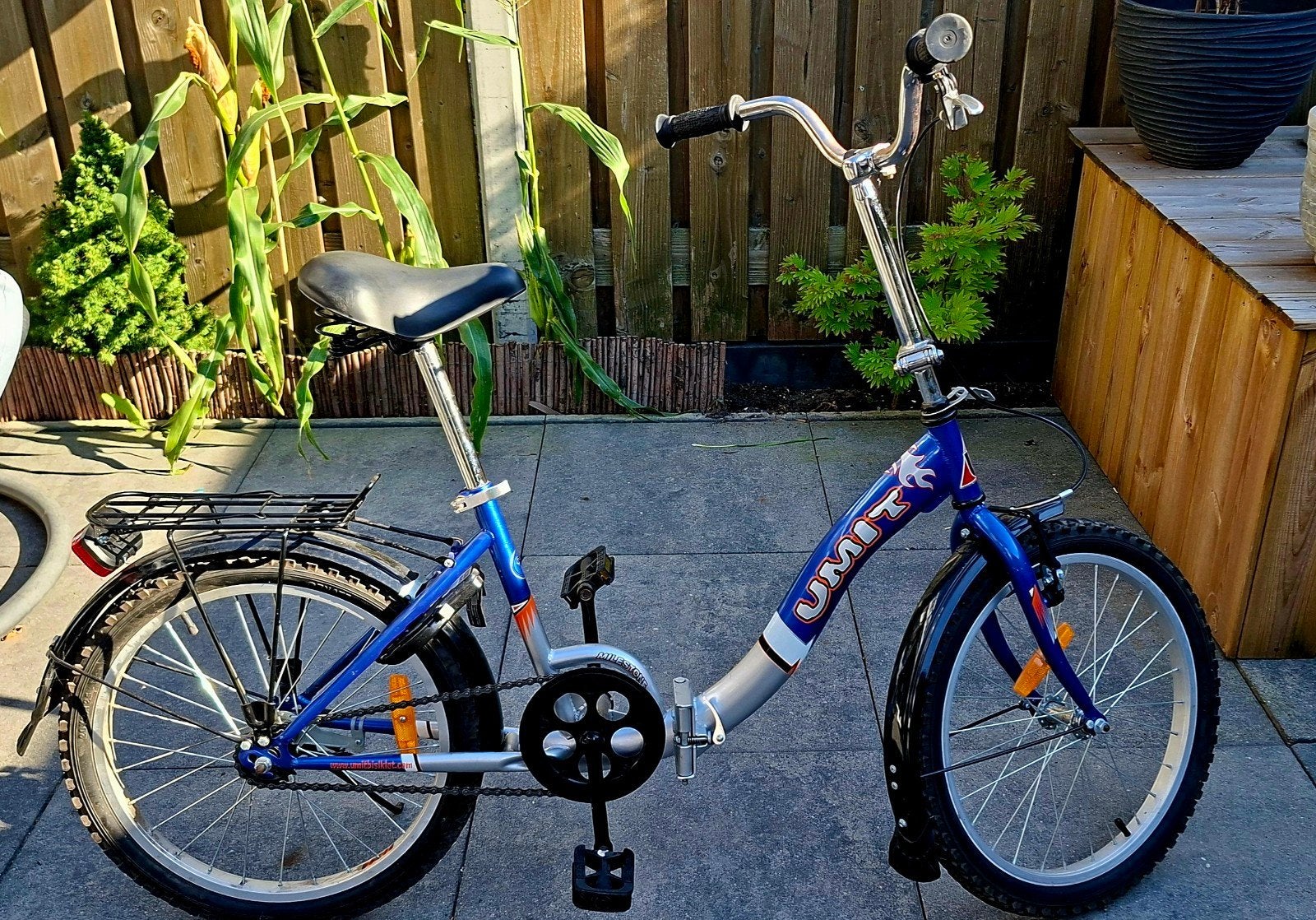 vouwfiets, Ophalen, 20 inch of meer, Zo goed als nieuw, Velgrem