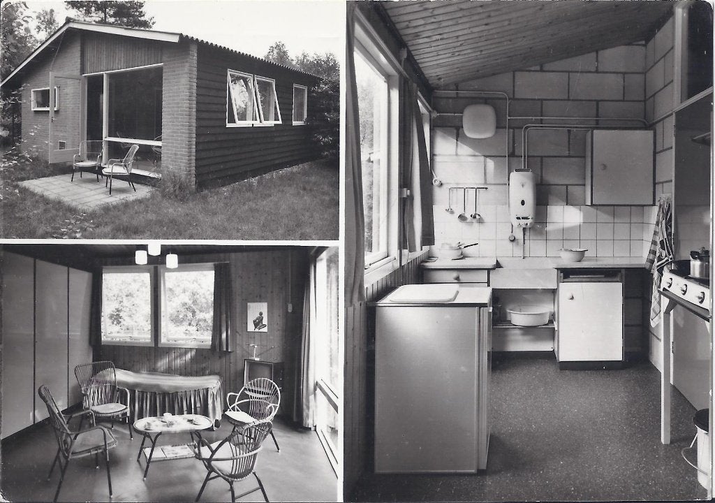 C40 Gelopen Ansichtkaart Borger Vakantiecentrum Lunsberge, Ophalen of Verzenden, 1960 tot 1980, Gelopen