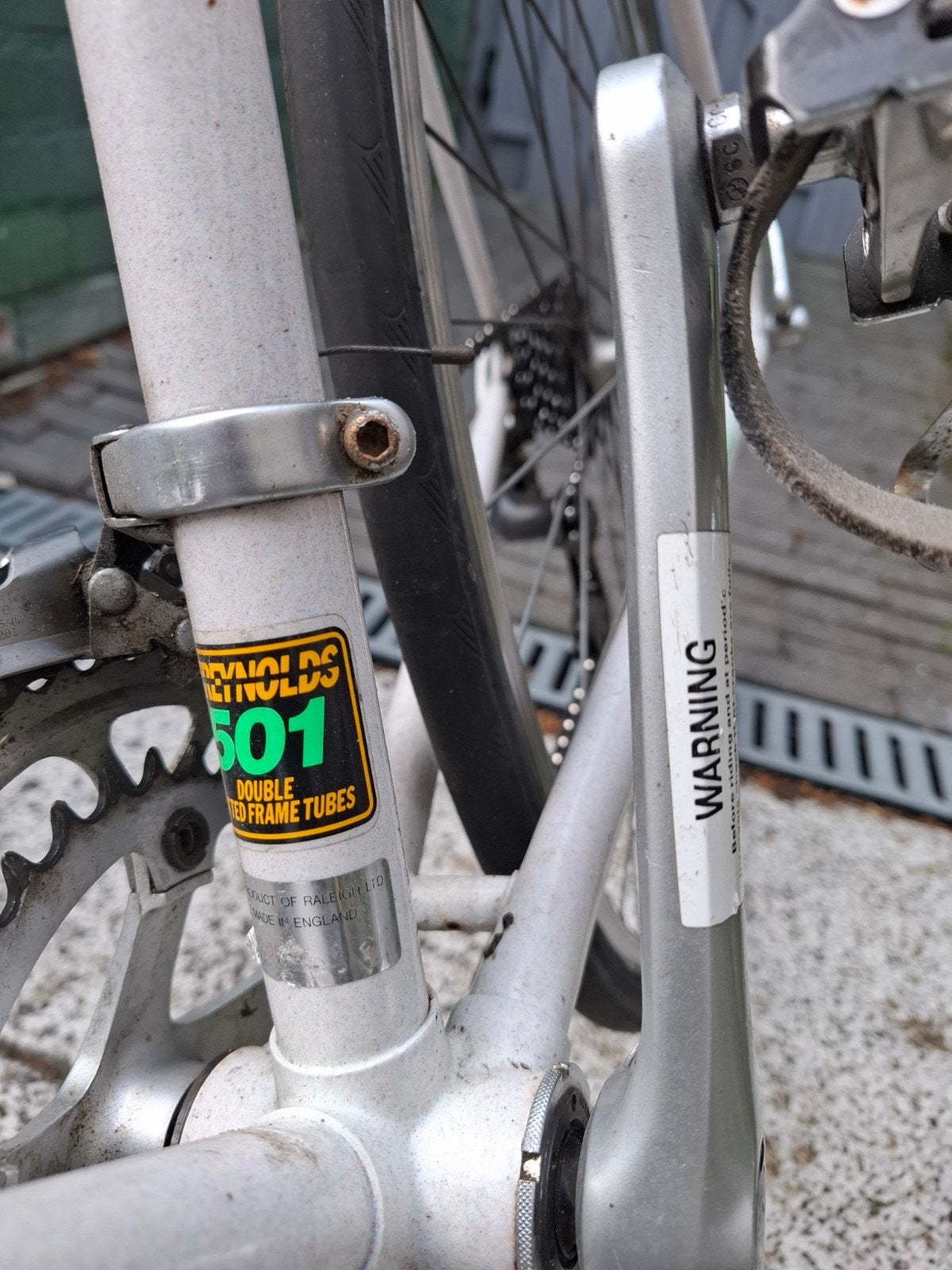 Raleigh Race fiets Reynolds 501, Fietsen en Brommers, 28 inch, Gebruikt, Aluminium, 49 tot 53 cm