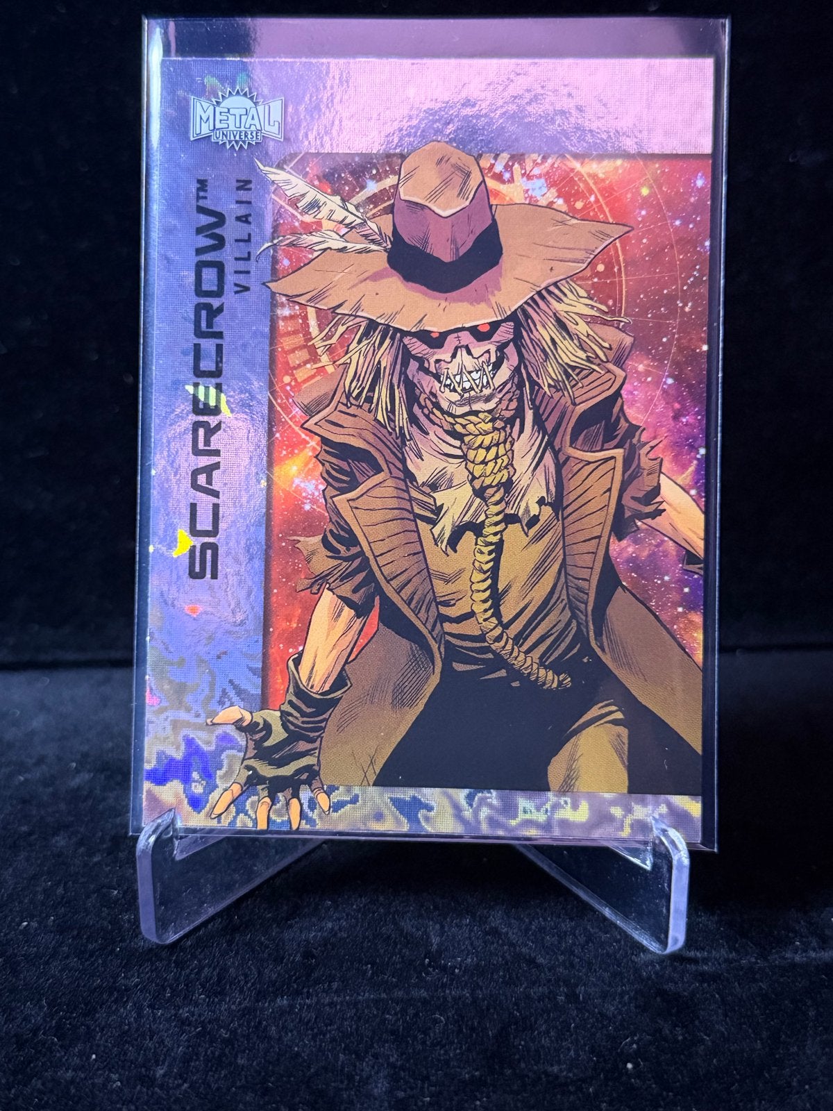 Upper Deck Skybox Metal Batman Scarecrow Nemesis Parallel, Verzamelen, Ophalen of Verzenden, Superheld, Zo goed als nieuw, Plaatje, Poster of Sticker