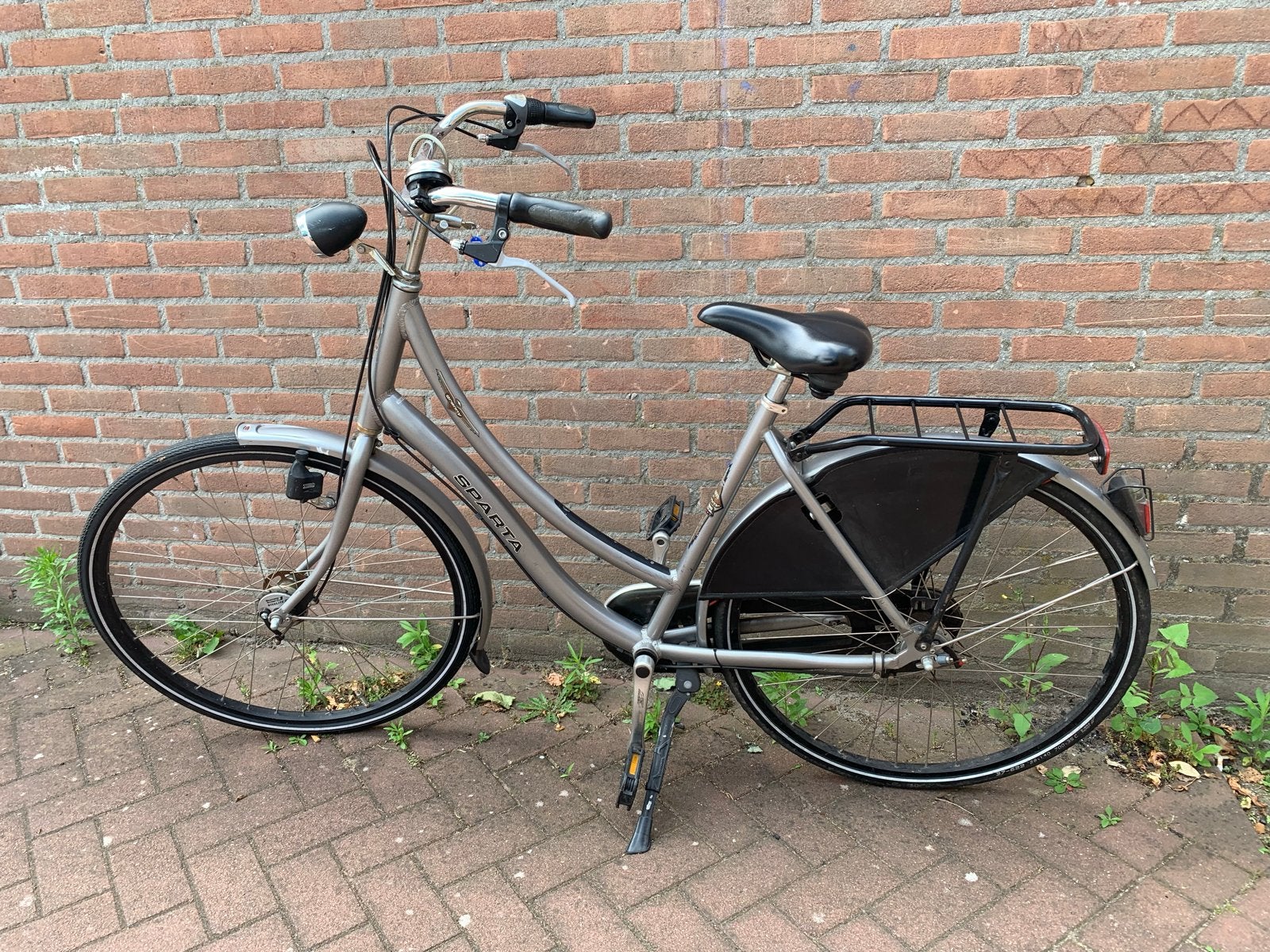 Sparta omafiets - 3 versnellingen, 53 cm frame, Ophalen, Terugtraprem, Handrem, 53 tot 56 cm