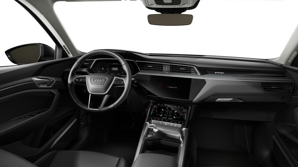 Audi Q8 e-tron 55 quattro Advanced Edition 115 kWh Trekhaak, Automaat, 12 maanden, Gebruikt, Leder