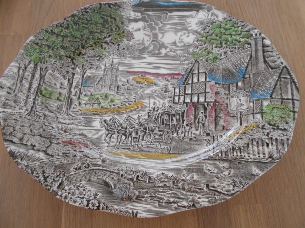 Schaal van Enogh Wedgwood, vintage, Gebruikt, Porselein of Keramiek, Schaal, Ophalen of Verzenden