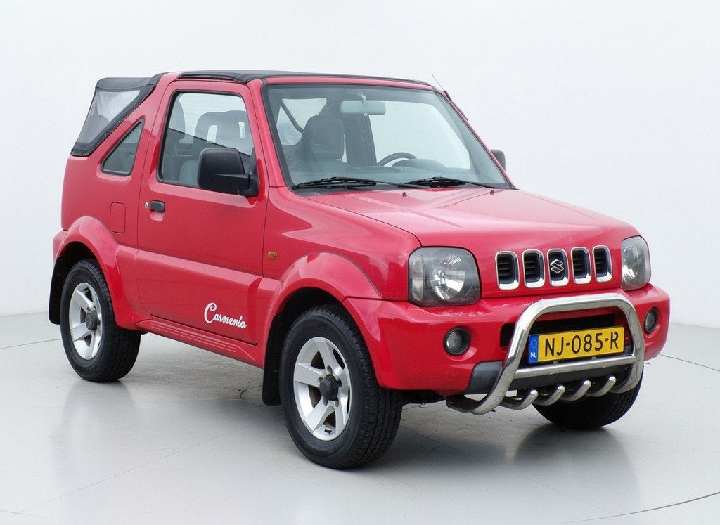 Suzuki Jimny 1.3 JLX Cabrio|Stuurbekrachtiging|Radio, Auto's, 13 km/l, Stof, Elektrische ramen, 4 cilinders