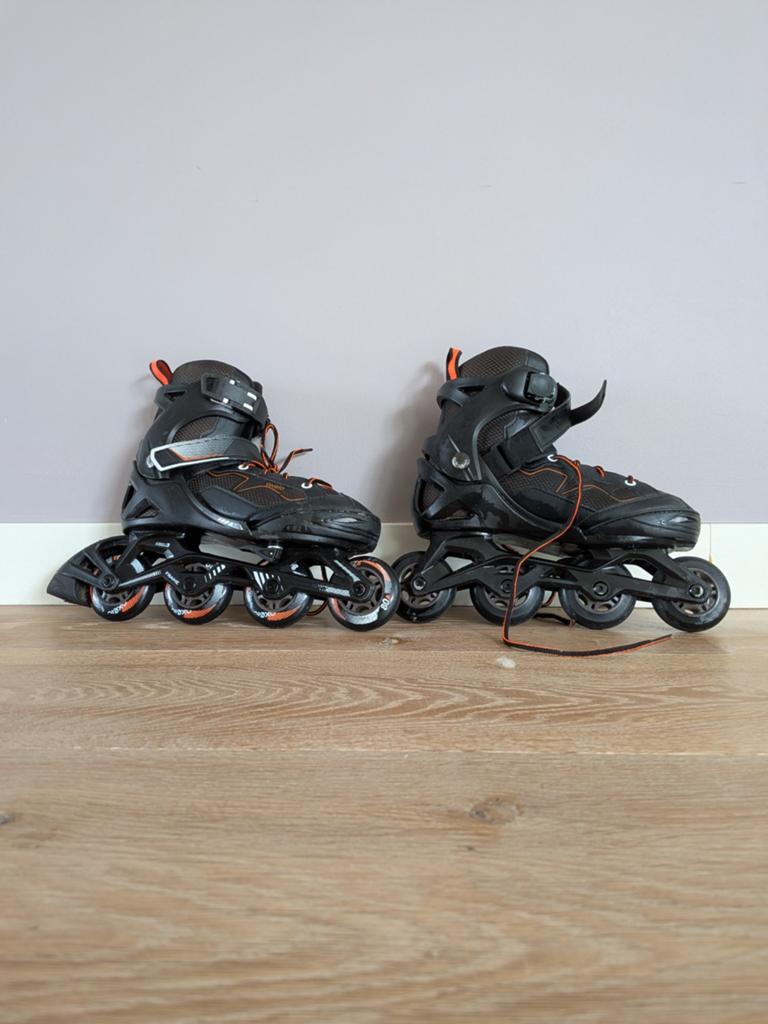 Decathlon Oxelo skeelers verstelbaar maat 35-38, Overige merken, Kinderen, Ophalen of Verzenden, Inline skates 4 wielen