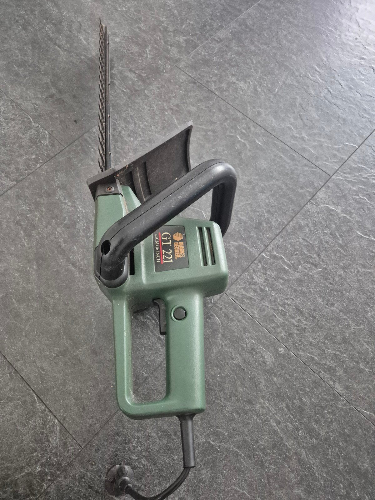 Black & Decker GT 221 heggenschaar, Ophalen of Verzenden, Gebruikt, Elektrisch, Black & Decker