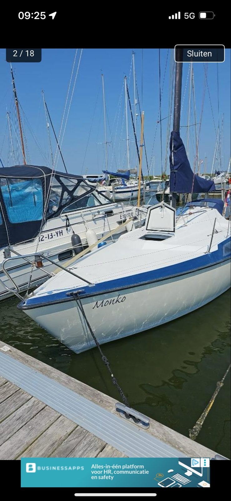 Maxi 77 Zeiljacht 'Monko' - Klaar voor het water!, Watersport en Boten, Ophalen of Verzenden, Gebruikt