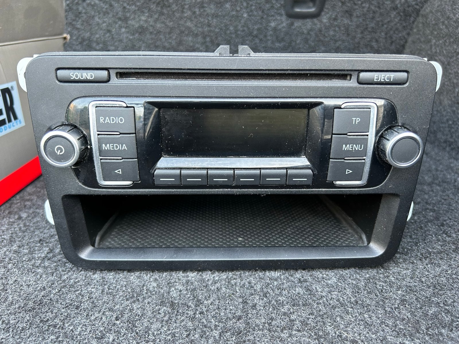 Origineel VW RCD210 MP3 radiocdspeler Polo 6R/6C  5M0035156D, Auto diversen, Ophalen of Verzenden, Gebruikt