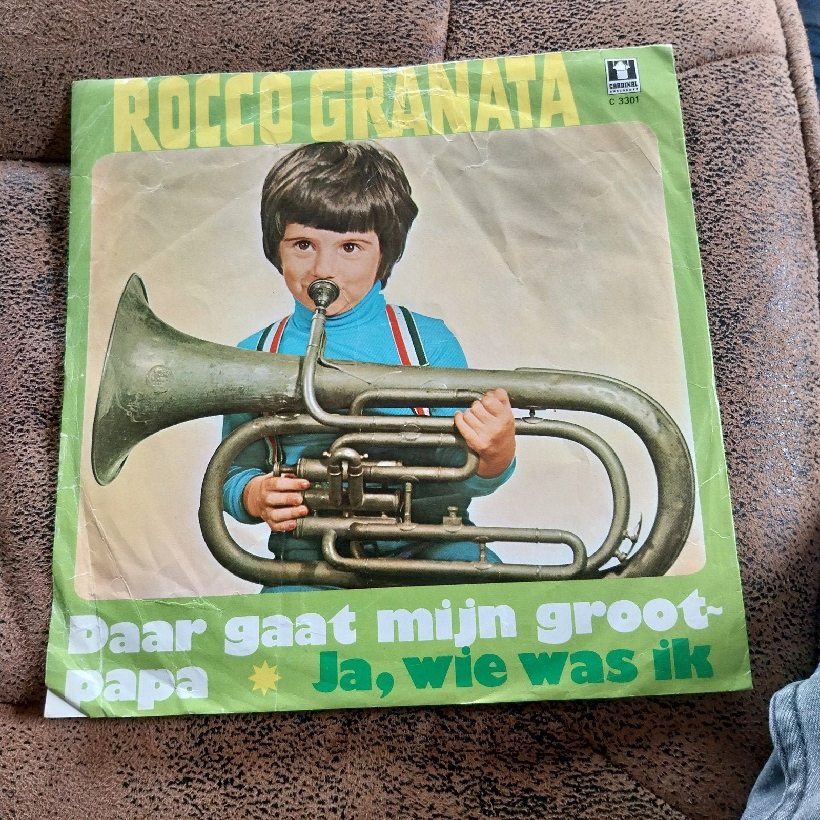 Rocco Granata - Daar Gaat Mijn Grootpapa / Ja, Wie Was Ik, Gebruikt, Fotohoes, 7 inch, Single