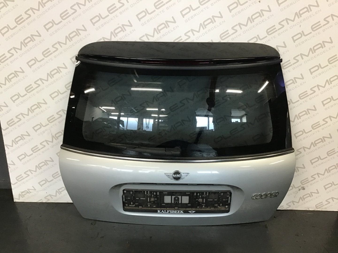 Achterklep pure silver grijs 900/7 Mini R50 ('01-'06), Gebruikt, -, -, Ophalen of Verzenden