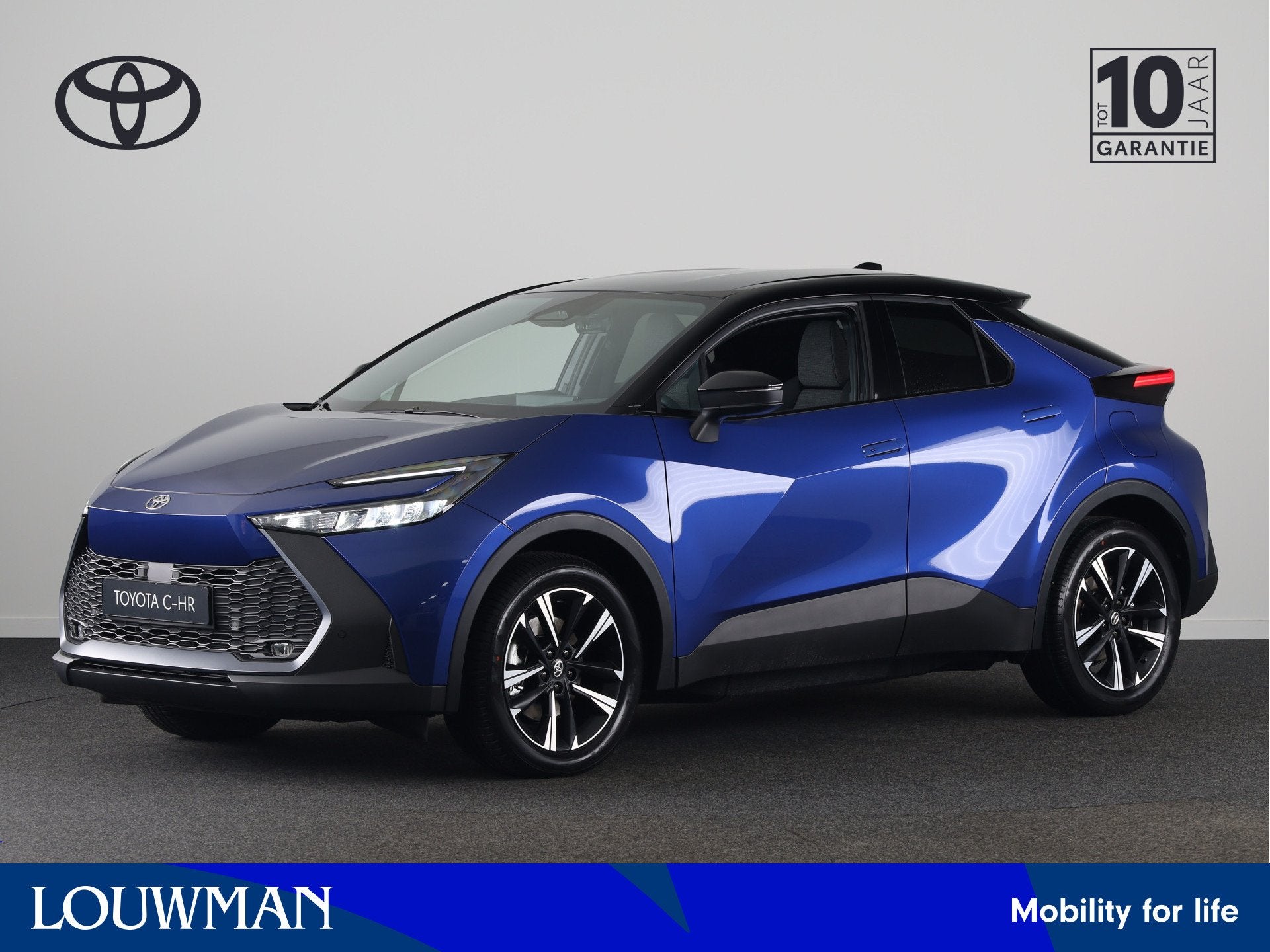 Toyota C-HR 2.0 Plug-in Hybrid 220 Dynamic *NIEUW* | Direct, Auto's, 12 maanden, Stof, Zwart, 4 cilinders