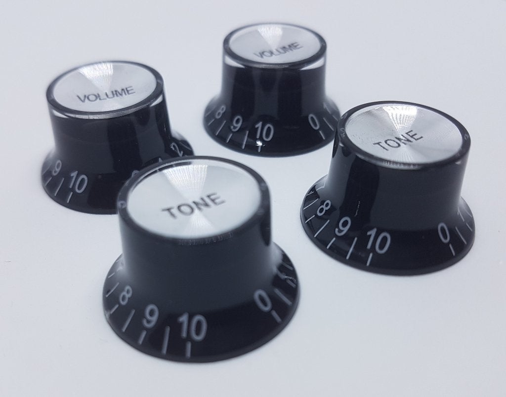 GRATIS VERZENDEN 4 x Knoppen Volume / Tone Nieuw, Ophalen of Verzenden, Nieuw, Elektrische gitaar