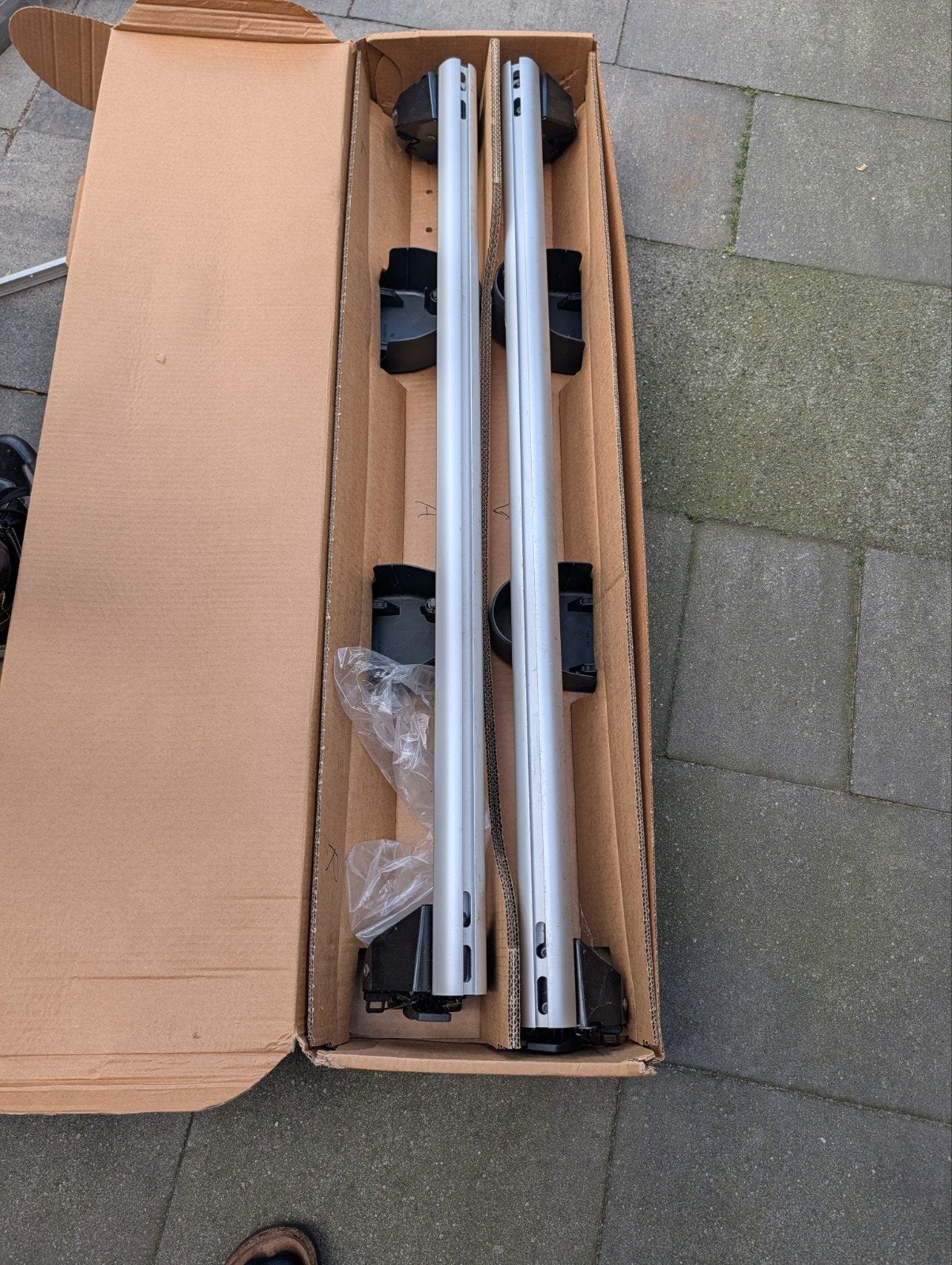 2 sets Opel Zafira dakdragers (nieuw en gebruikt), Auto diversen, Ophalen of Verzenden, Zo goed als nieuw