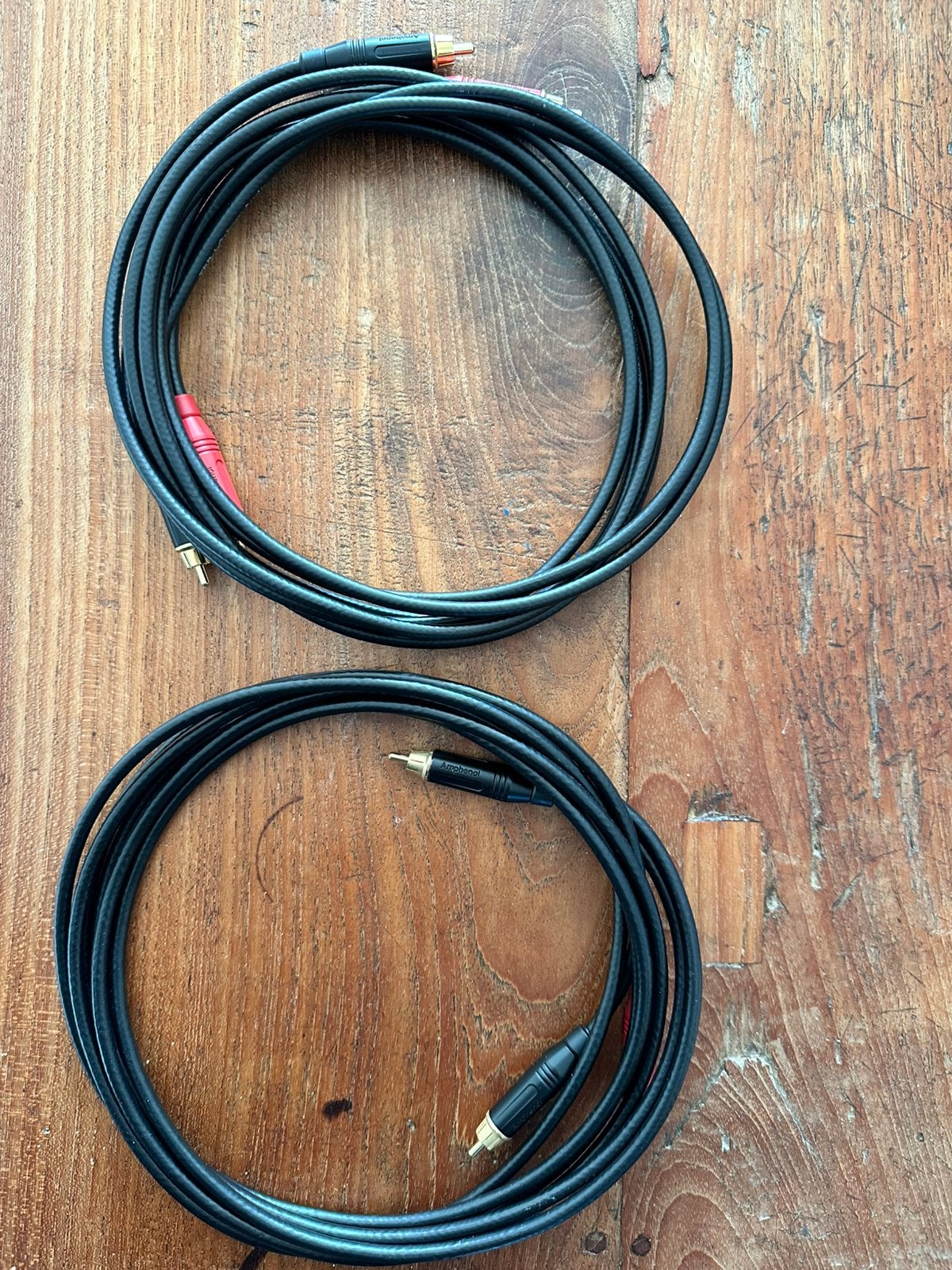 Grimm TPR RCA Interlink 2 mtr met Amphenol connector, Ophalen of Verzenden, Zo goed als nieuw, 2 tot 5 meter, Interlink-kabel