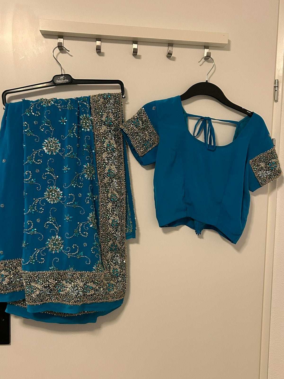 Zware saee gemaakt, Ophalen of Verzenden, Zo goed als nieuw, Blauw, Overige typen