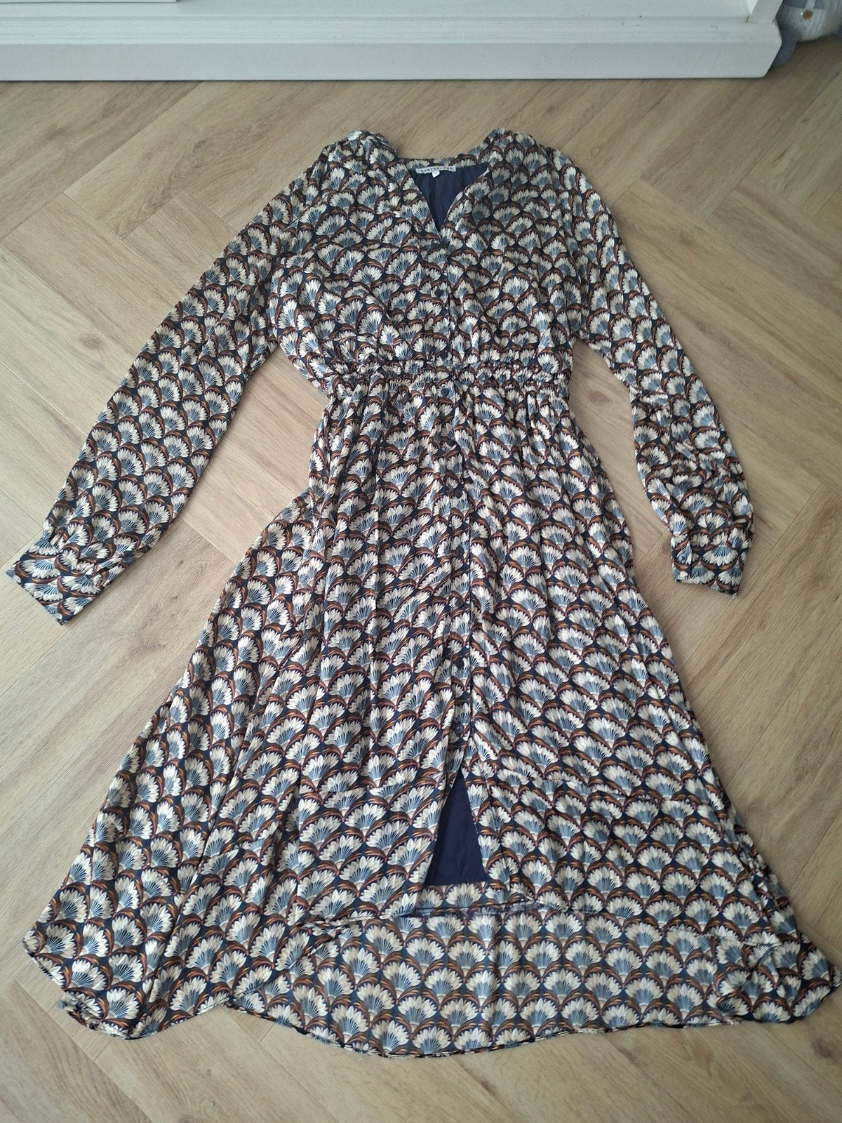 Harper & Yve jurk, maat L, nieuwstaat, Kleding | Dames, Maat 38/40 (M), Blauw, Ophalen of Verzenden, Zo goed als nieuw