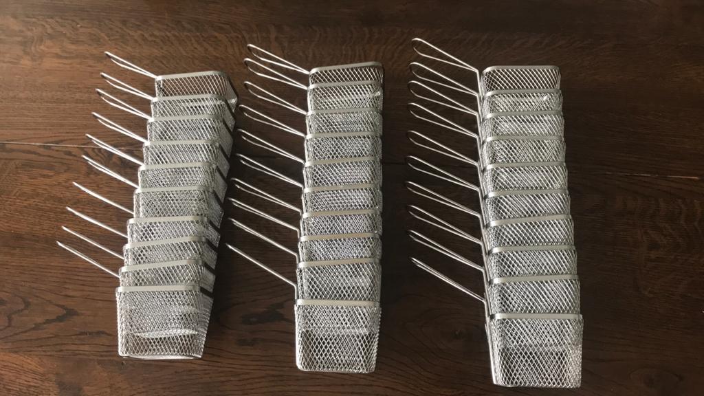 Patat bakjes RVS, Ophalen, Nieuw