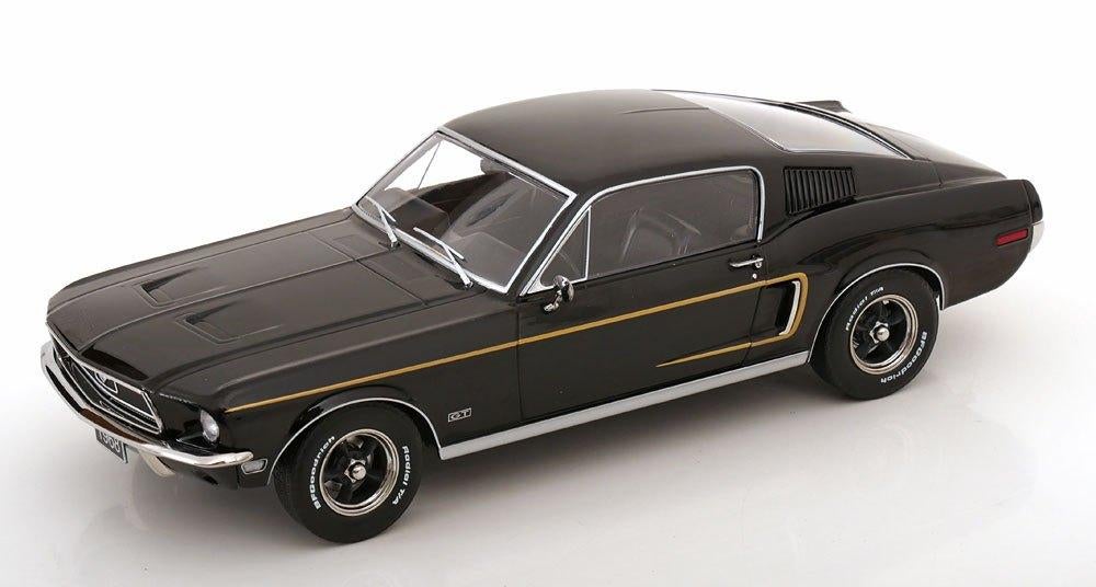 Ford Mustang GT Fastback 1968 Rood 1-18 KK-Scale, Overige merken, Tschuiten@hotmail.com, Duitsland, Auto
