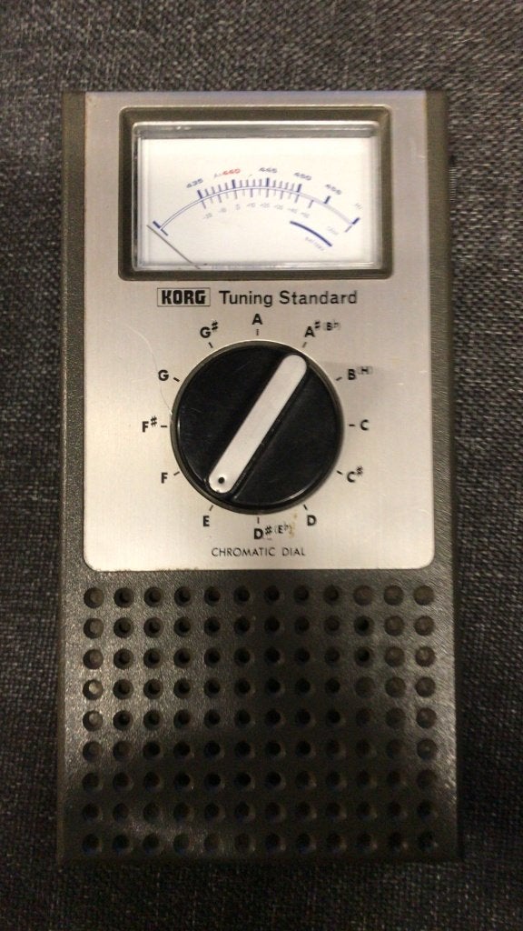 KORG WT-10A TUNER,1975 JAPAN, voor de vintage freak, Ophalen of Verzenden, Gebruikt, Volume