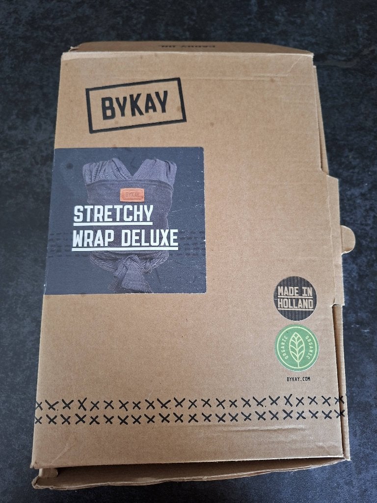 Bykay stretchy wrap deluxe, Overige merken, Draagdoek, Buik of Rug, Ophalen of Verzenden