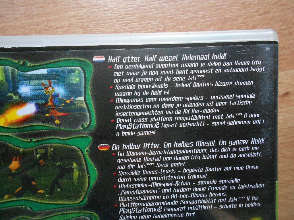 PSP spel DAXTER - PSP spel WORMS open warfare, Gebruikt, 1 speler, Vanaf 7 jaar, Ophalen