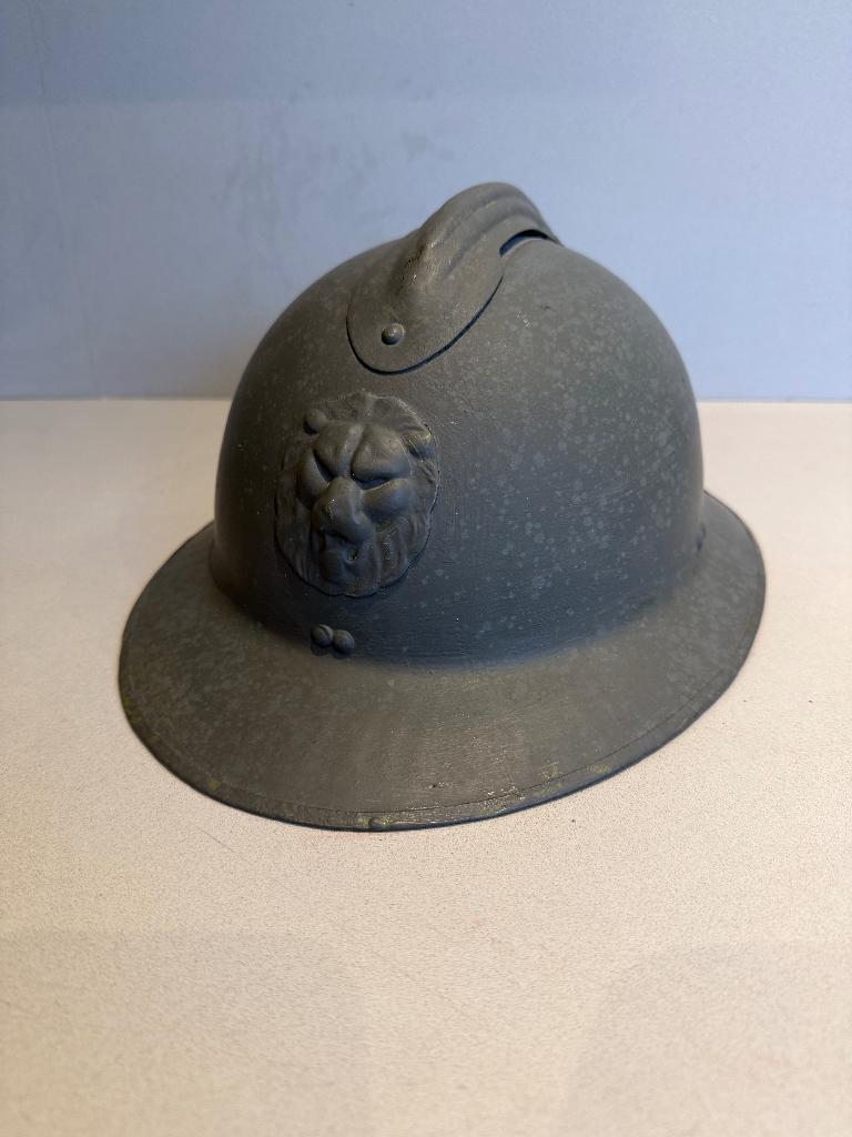 WW2 Belgisch helm Adrian, Ophalen of Verzenden, Landmacht, Overige gebieden, Helm of Baret
