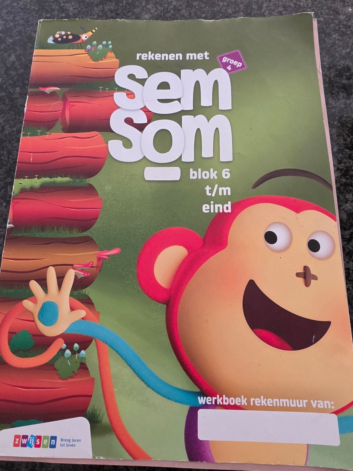 Sem-Som rekenmuur rekenboek groep 4, blok 6 t/m eind, Gelezen, Overige vakken, Ophalen of Verzenden, Zwijsen