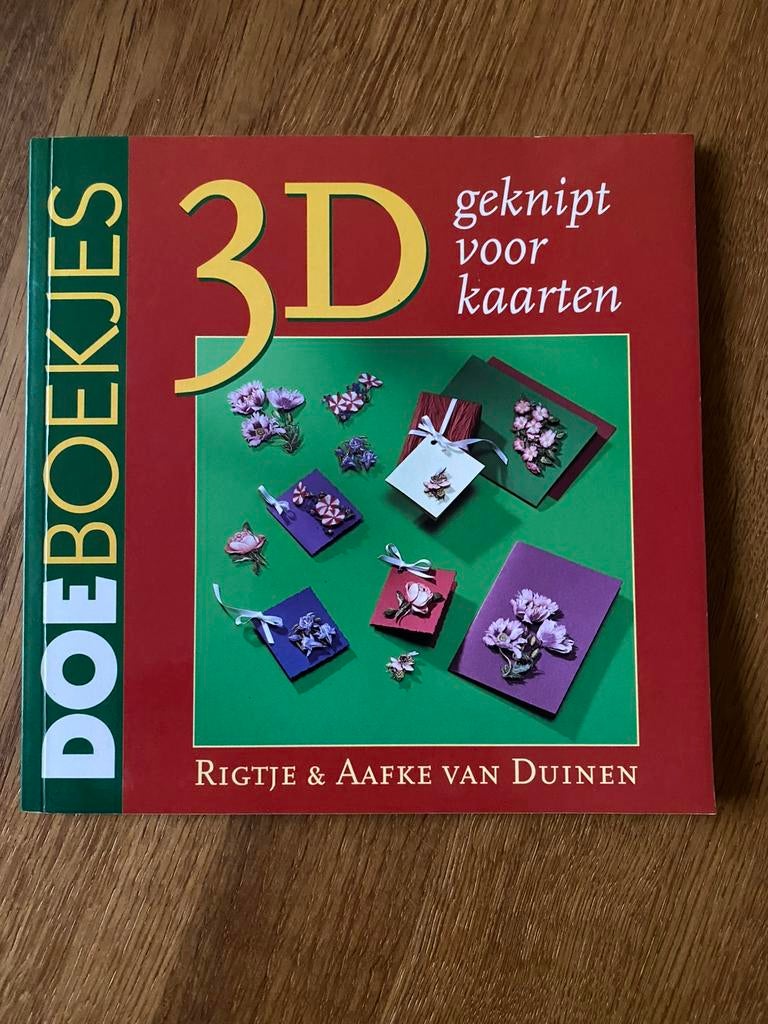 3D knipboekje, Ophalen of Verzenden, Nieuw