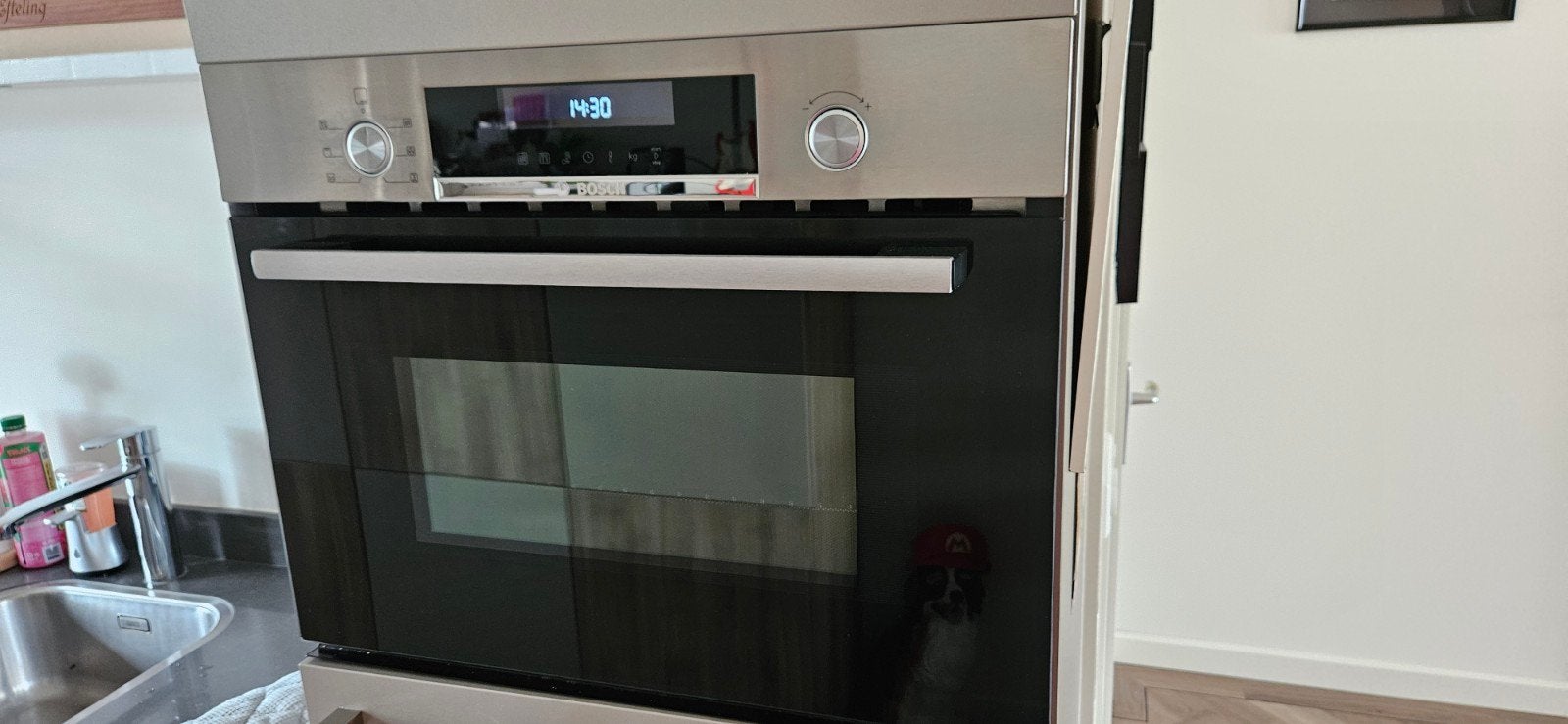 combimagnetron inbouw bosch, Ophalen, Zo goed als nieuw, Inbouw, Bosch