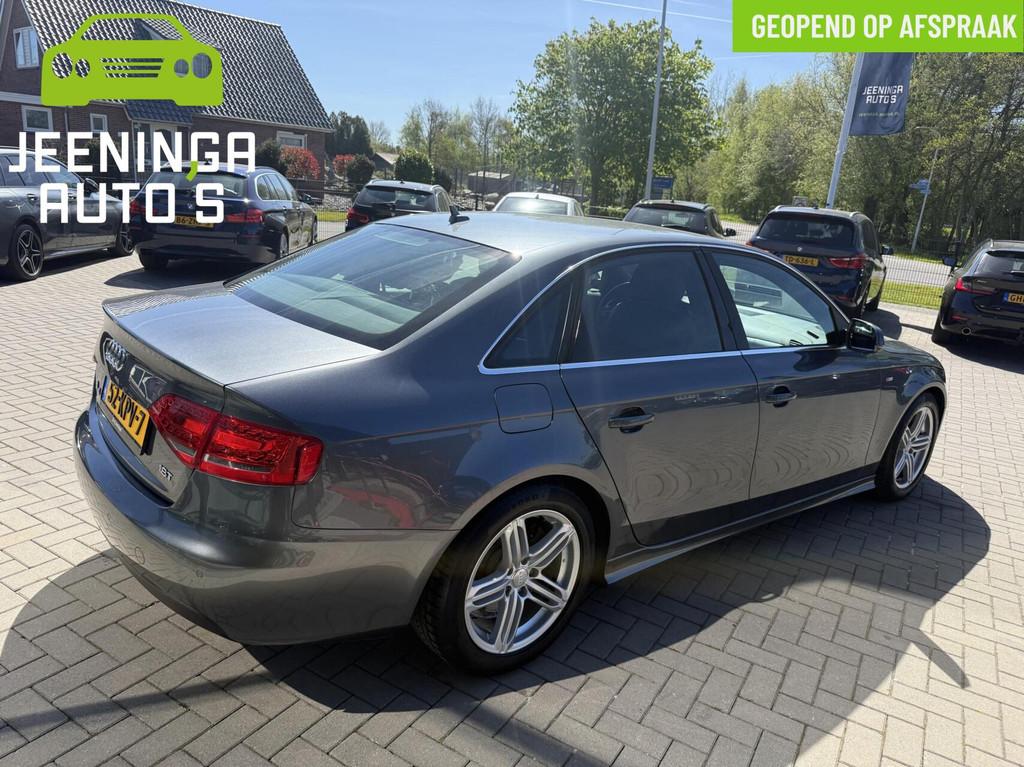 Audi A4 Limousine 1.8 TFSI S edition|Navi|Clima|PDC, Euro 5, Gebruikt, Zwart, 4 cilinders