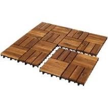 Houten tegels, Ophalen, Gebruikt, Hout