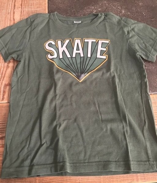 Groen shirt, Ophalen of Verzenden, Gebruikt, Jongen, Shirt of Longsleeve