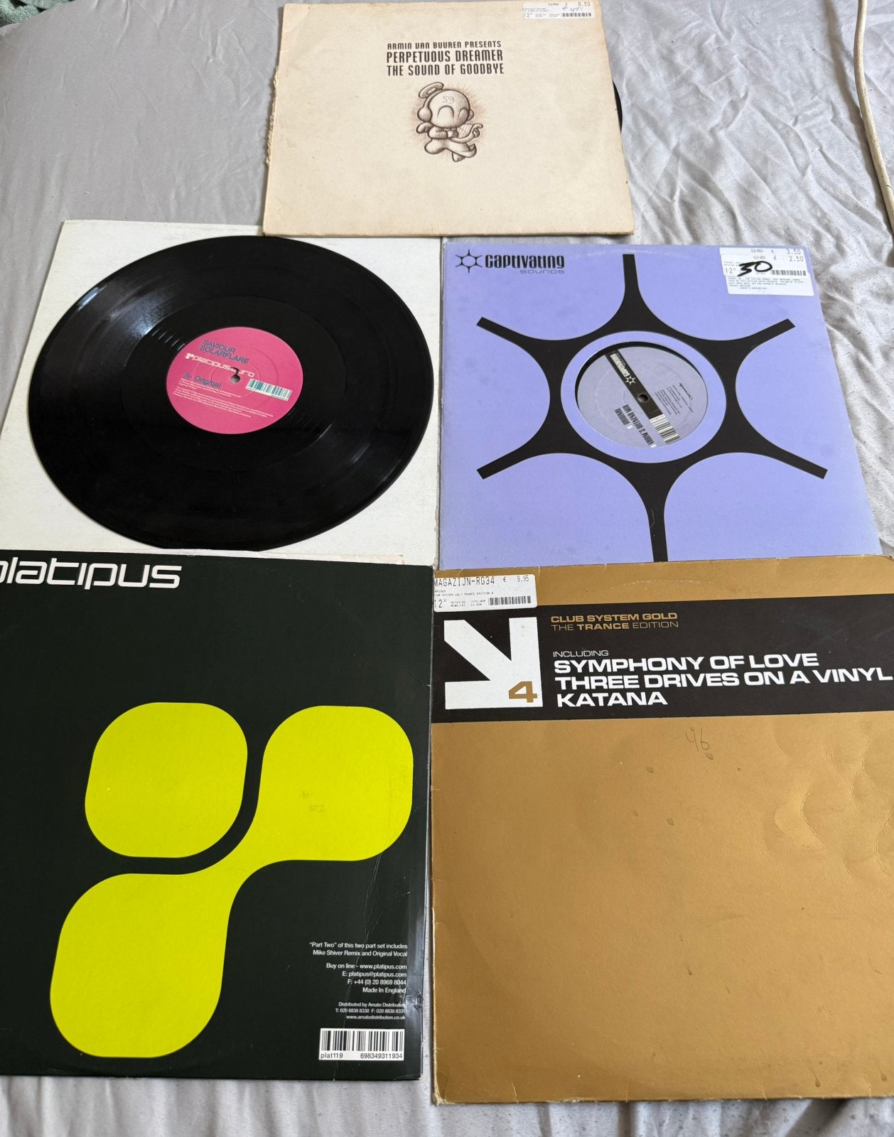 TRANCE Vinyl - Bekijk omschrijving!, LP, Gebruikt, Trance, Inclusief binnenhoes