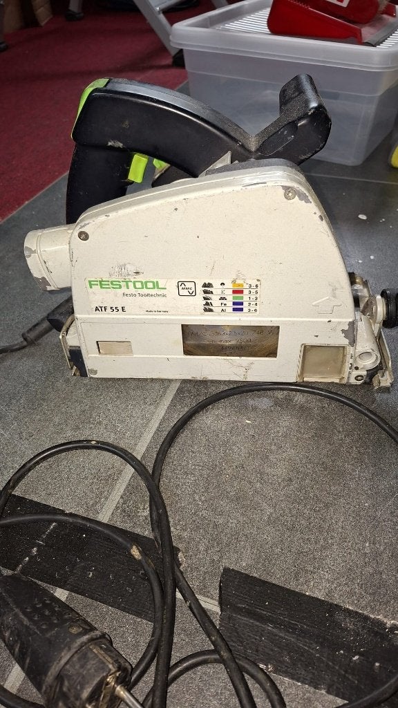 Festool Cirkelzaag ATF 55 E - Gebruikte krachtpatser, Ophalen, Gebruikt, Cirkelzaag, 30 tot 70 mm