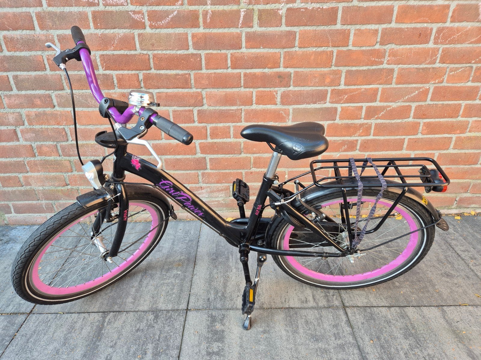 Meisjesfiets 22 inch, Fietsen en Brommers, Ophalen, Gebruikt, 22 inch