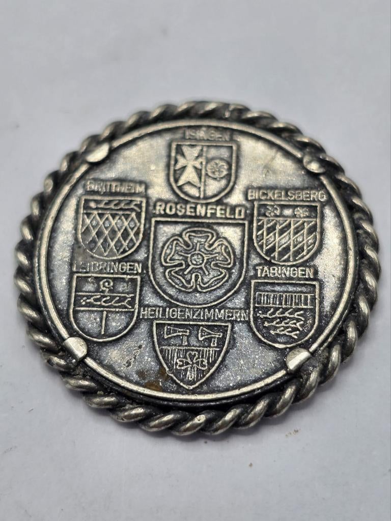 penning met getordeerde rand duitsland, Verzenden, ., ., .