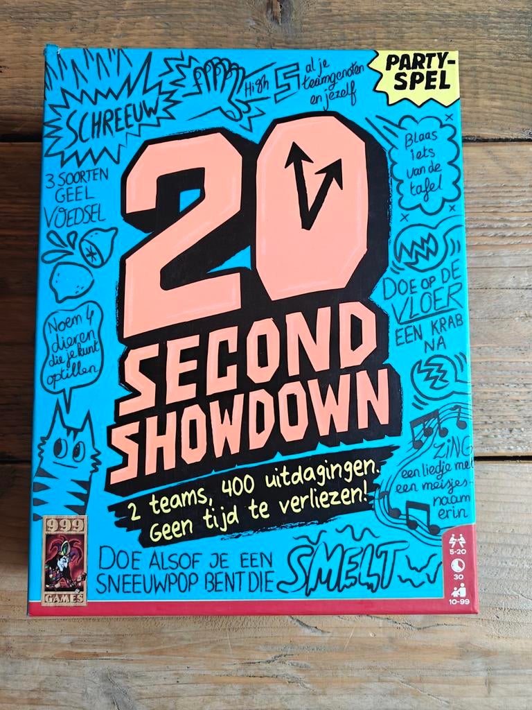 20 second showdown.  NIEUW., 999 Games., 999 Games., Nieuw, Ophalen of Verzenden