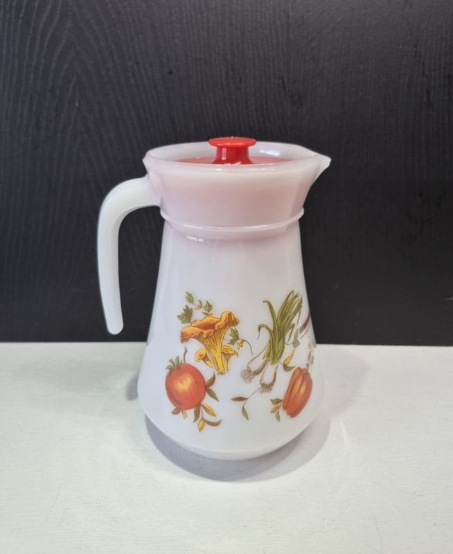 Arcopal sapkan, melkglas, Huis en Inrichting, Keuken | Tupperware, Gebruikt, Overige typen, Ophalen of Verzenden